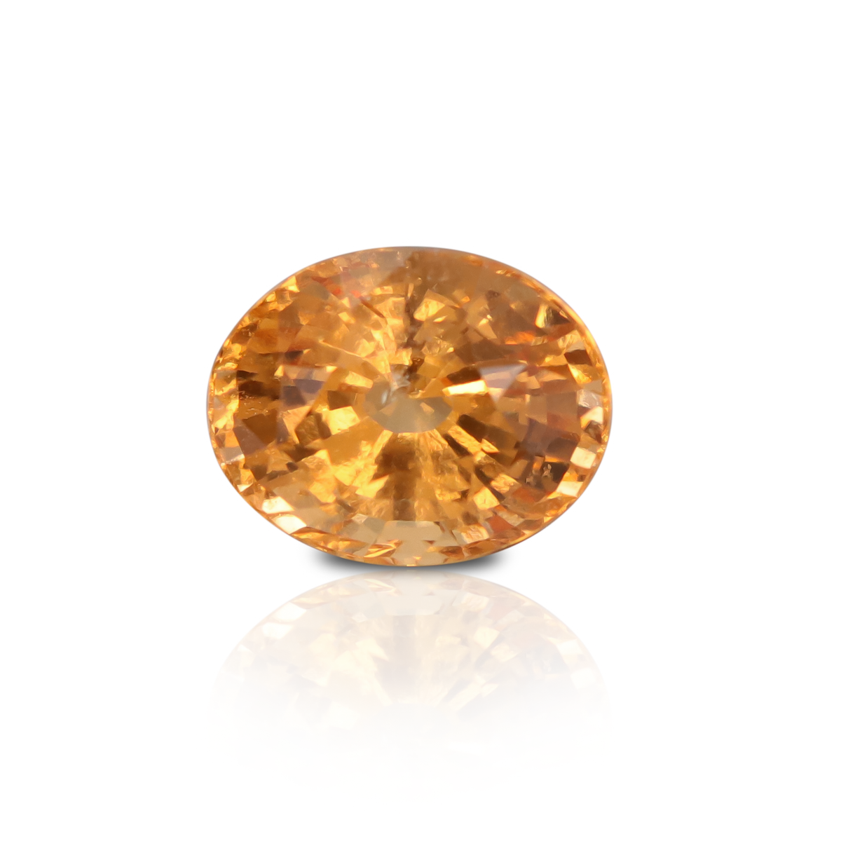 Hessonite Garnet Oval 11x10mm Single Piece 5.88 Carat, January Birthstone, Deep Orange sale Color, Carbuncle, Cinnamon Stone (33191)