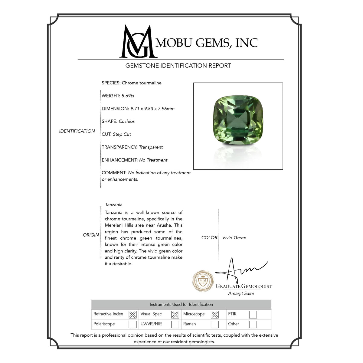 0.18 CTS. INDIA . VS Kazakhstan. With 2024 Certificate of Authenticity