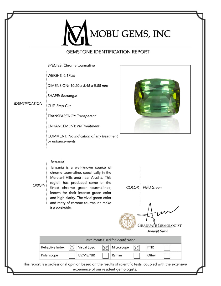 0.63 cts TOURMALINE ROSE . good VS2 Nigeria, Africa. With Certificate of Authenticity