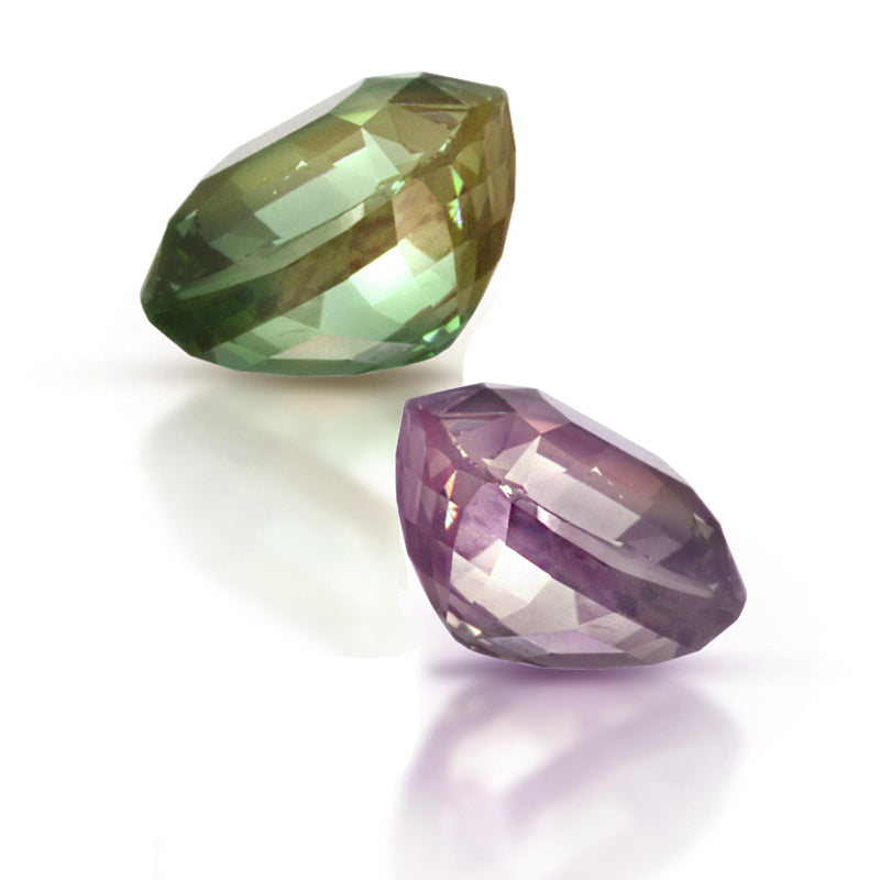 REAL-GEMS 93.75 Carat Color Changing Alexandrite Crystal - Cushion Shape Healing Stone, 29x26x14mm - View #9