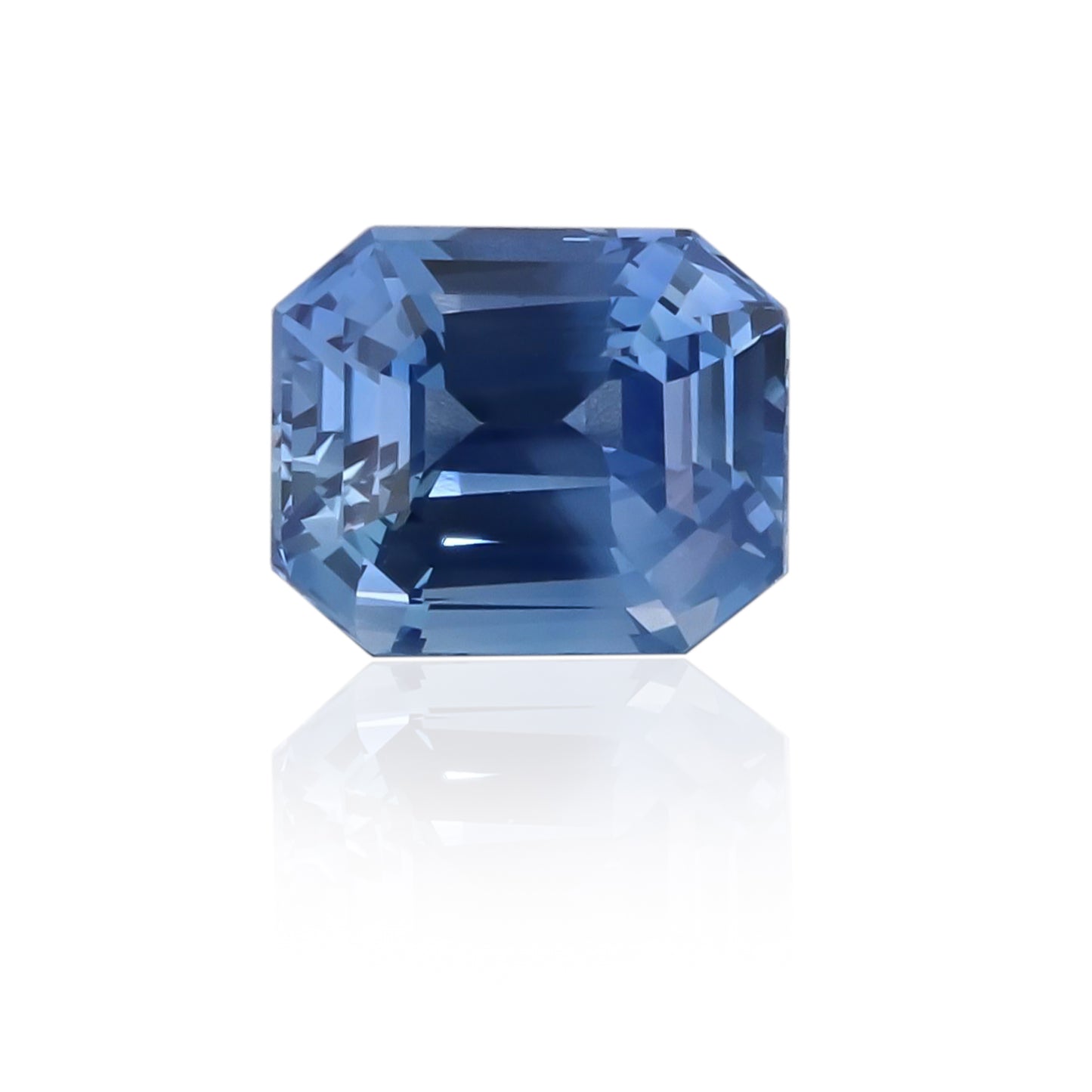 Natural Unheated Blue Sapphire Octagonal Shape 3.58ct With GIA Report