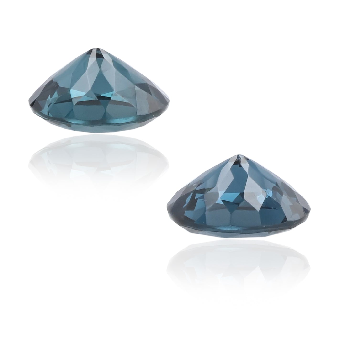 Natural Blue Spinel Pair 5.43 Total Carats