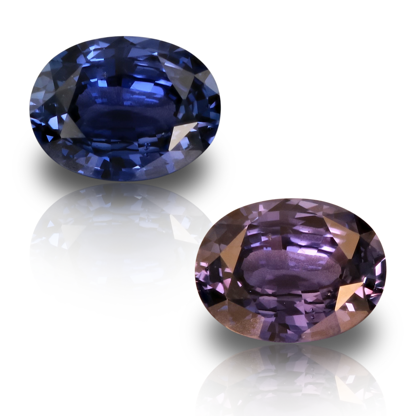 Natural Unheated Color Change Sapphire 6.11 Carats With GIA Report