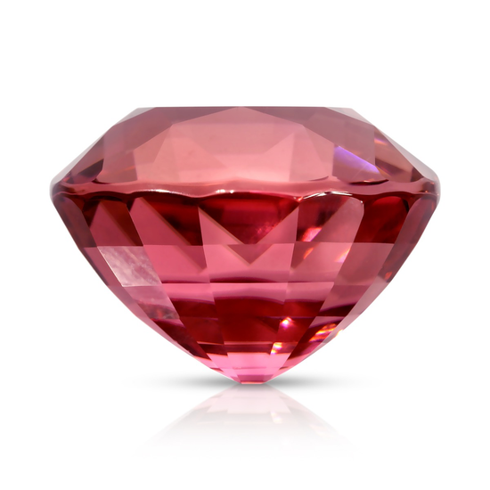 Natural Unheated Pink Tourmaline Cushion Shape 77.99ct With GIA Report