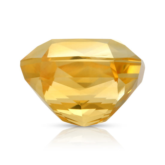 Natural Unheated Yellow Sapphire Octagonal Shape 25.40ct With GIA Report