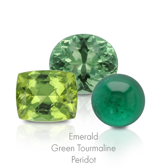 Mercury Gems, Gemstones for astrology, Emerald, Tourmaline