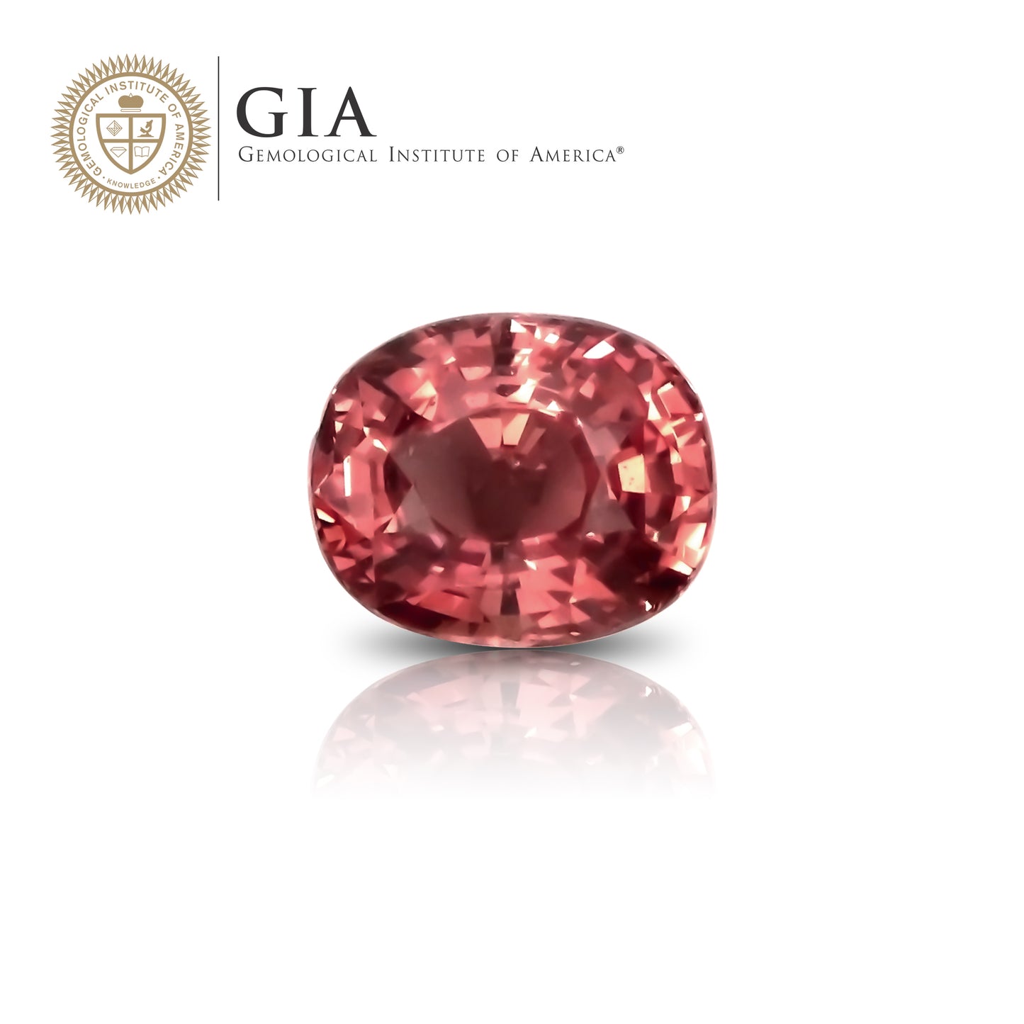 Natural Unheated Pink Sapphire 2.31 Carats With GIA Report