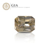 Natural Unheated Yellow Sapphire 4.12 Carats With GIA Report