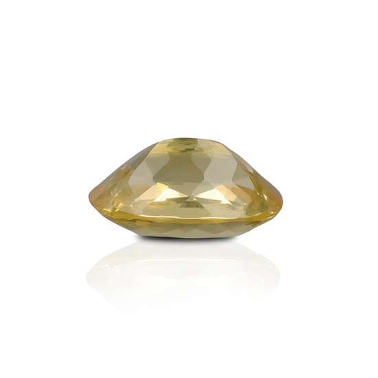Natural Yellow Sapphire 4.15 Carats With GIA Report