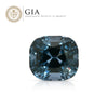 Natural Unheated Blue Spinel Cushion Shape 4.18ct With GIA Report