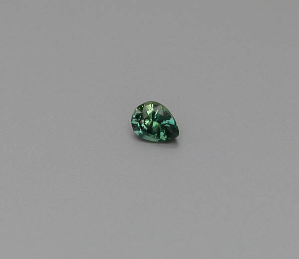 Natural Unheated Green Blue Sapphire 1.13 Carats With GIA Report