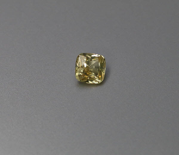 Natural Unheated Brownish Yellow Sapphire 2.15 Carats With GIA Report