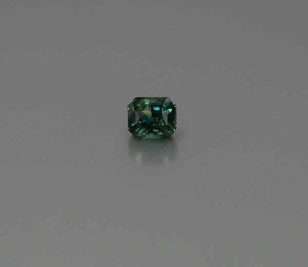 Natural Unheated Green Blue Sapphire 2.07 Carats With GIA Report