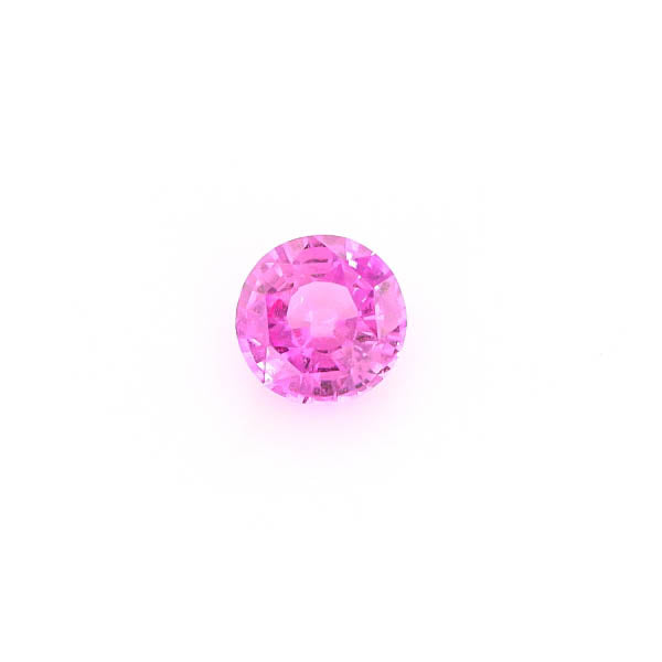 Natural Round Pink Sapphire 2.61 Carats