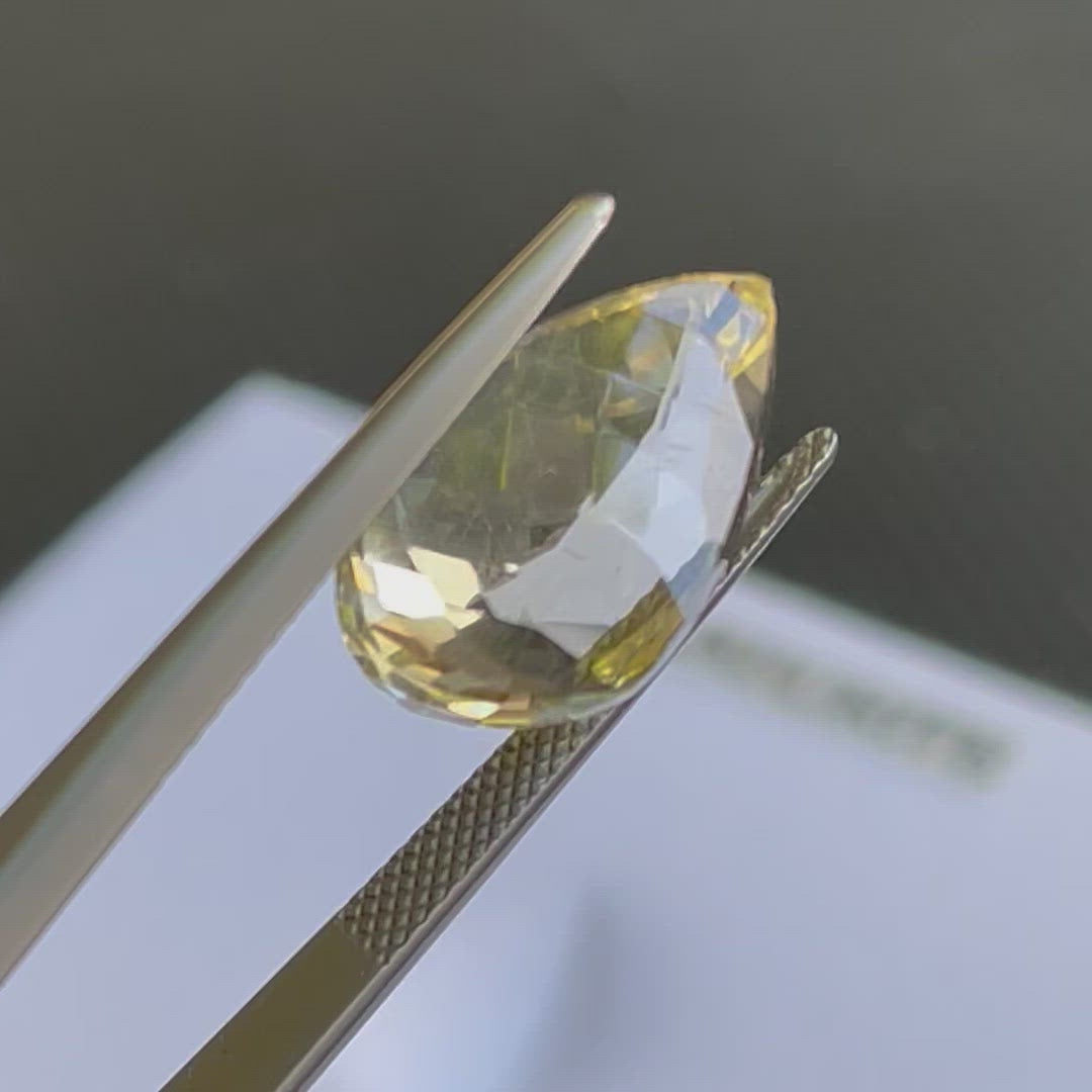 Load and play video in Gallery viewer, Natural Danburite 9.53 Carats With GIA Report
