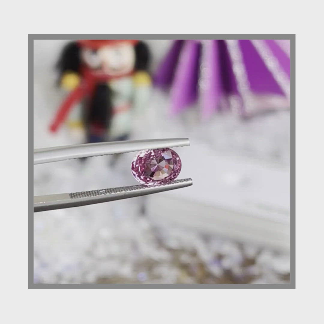 Load and play video in Gallery viewer, Natural Pink Sapphire 1.83 Carats
