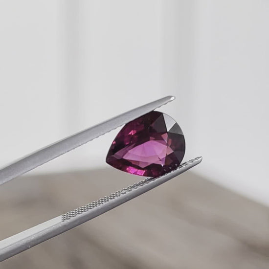 Load and play video in Gallery viewer, Natural Purple Garnet 3.76 Carats
