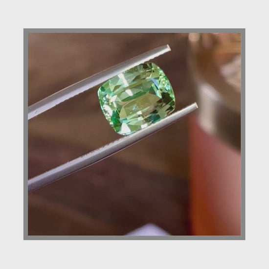 Load and play video in Gallery viewer, Natural Grossular Garnet 7.69 Carats
