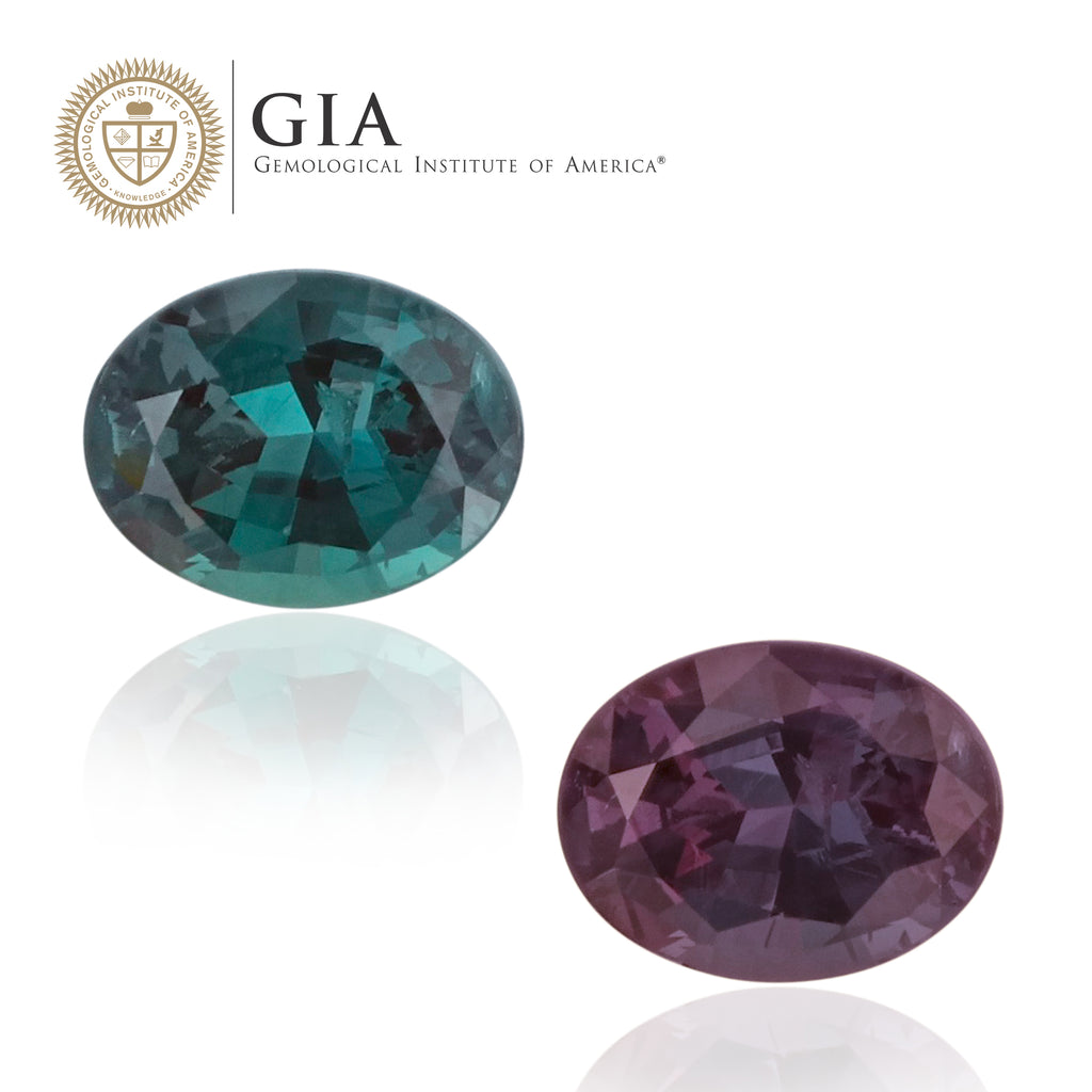 Natural Unheated Brazilian Alexandrite 2.14 Carats With GIA Report