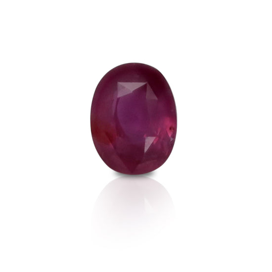 Natural Unheated Ruby 1.22 Carats With GIA Report