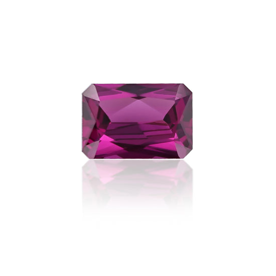 Natural Purple Garnet Emerald Cut 3.00 Carats