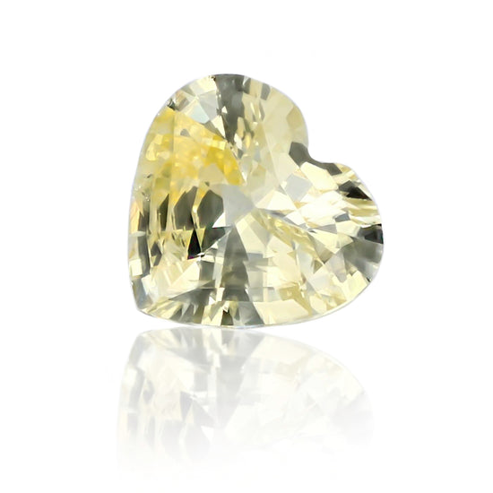 Natural Unheated Yellow Sapphire Heart Shape 3.50 carats