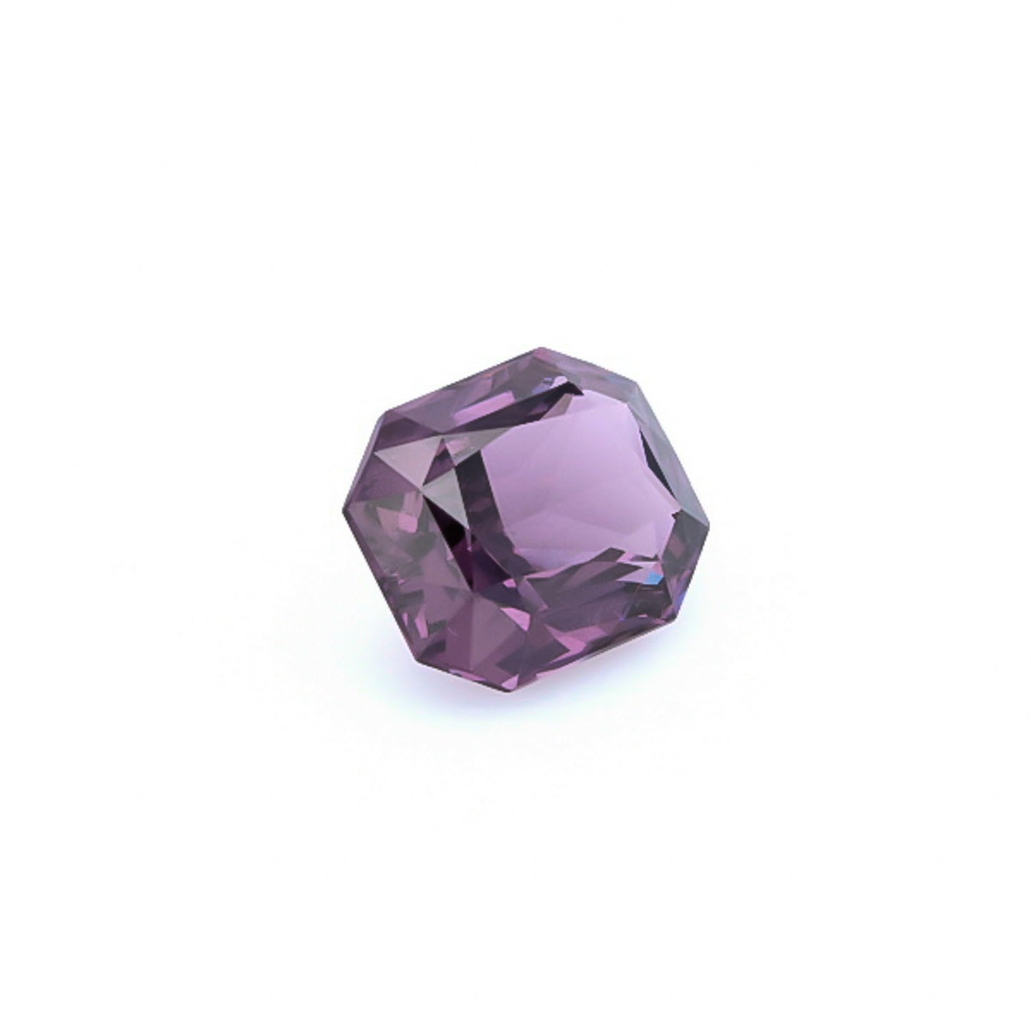 Natural Unheated Purple Spinel Octagonal Shape 8.78 Carats With GIA Report