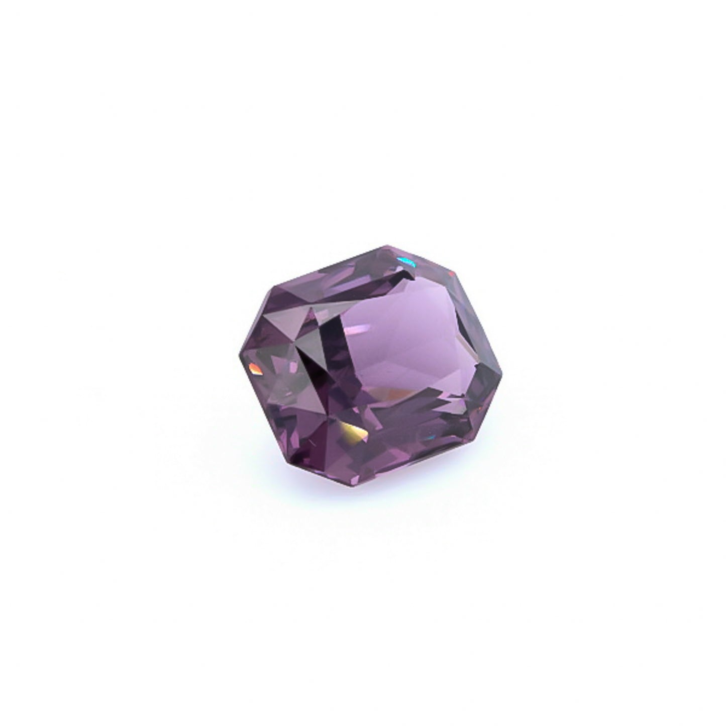 Natural Unheated Purple Spinel Octagonal Shape 8.78 Carats With GIA Report