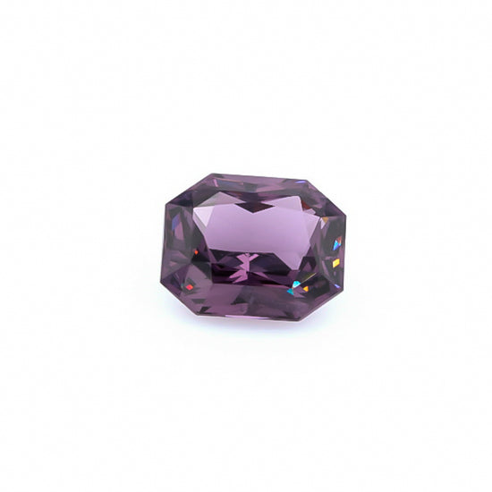 Natural Unheated Purple Spinel Octagonal Shape 8.78 Carats With GIA Report