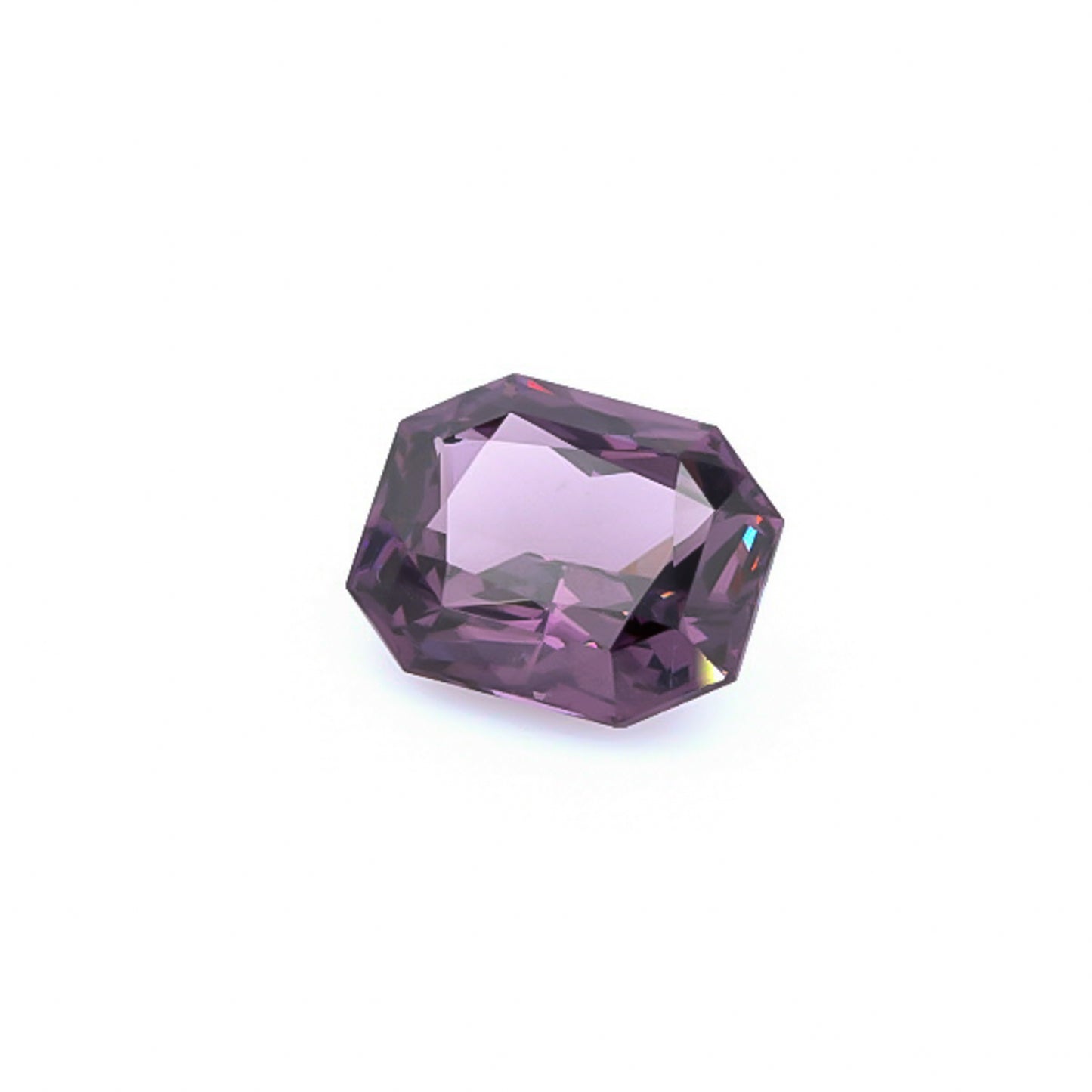 Natural Unheated Purple Spinel Octagonal Shape 8.78 Carats With GIA Report