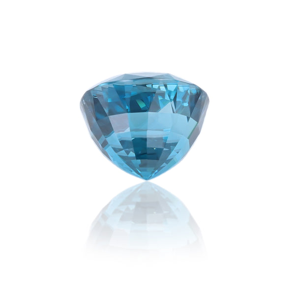 Natural Blue Zircon Oval Shape 13.81 Carats