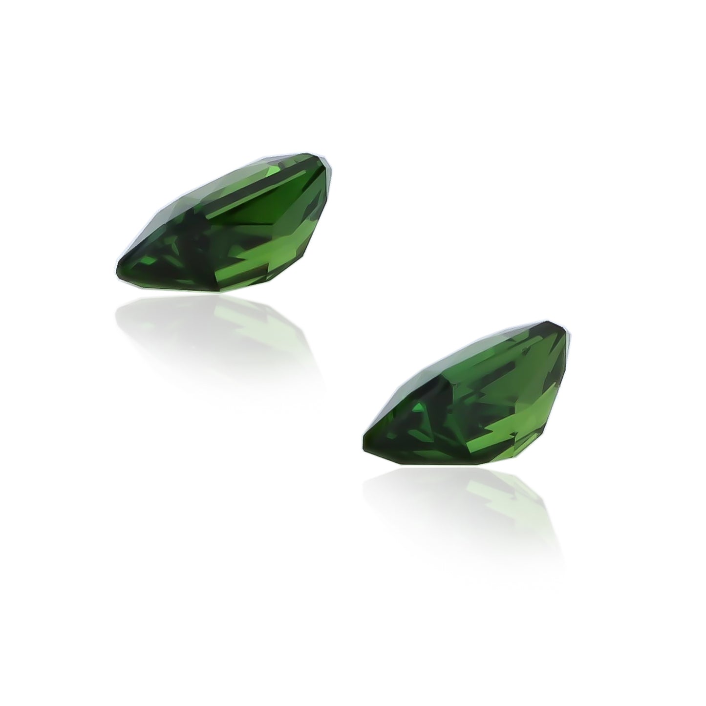 Natural Chrome Tourmaline Pair 2.39 Carats
