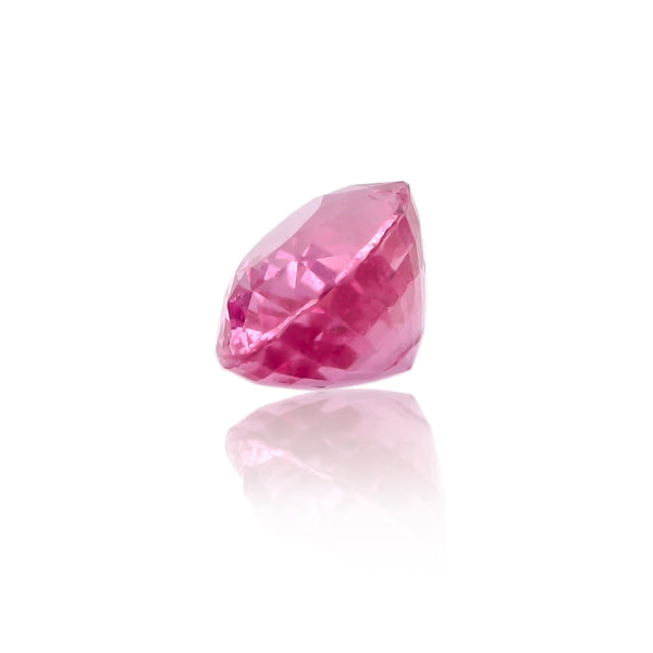 Natural Purplish Pink Sapphire Oval Shape 5.19 Carats With GIA Report