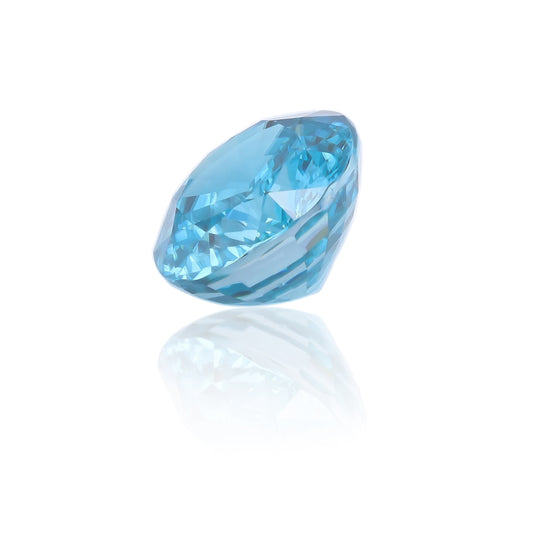 Natural Blue Zircon Oval Shape 17.20 Carats