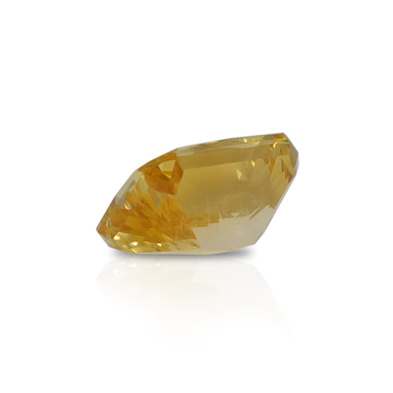 Natural Yellow Sapphire 25.17 Carats With GIA Report