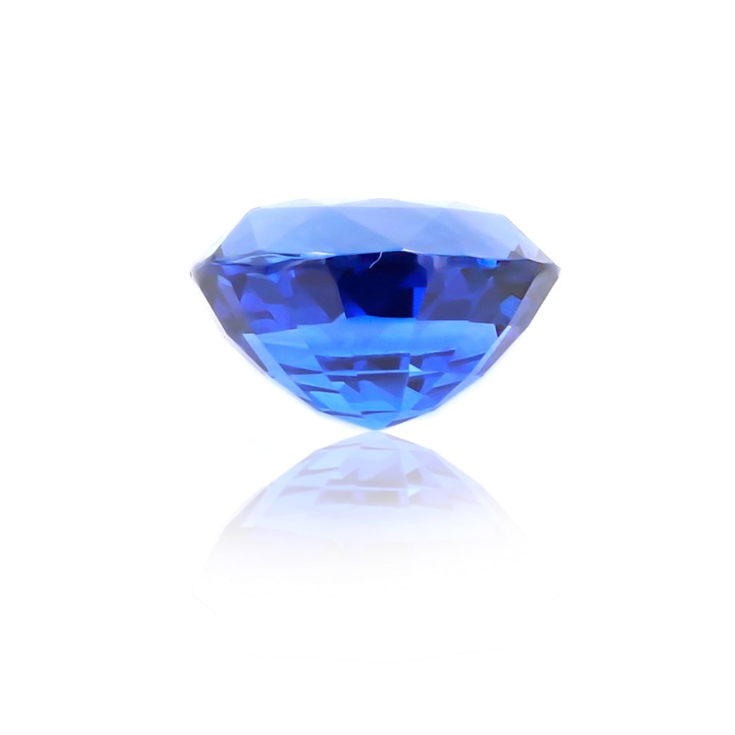 Natural Heated Blue Sapphire Oval Shape 3.45ct With GIA Report