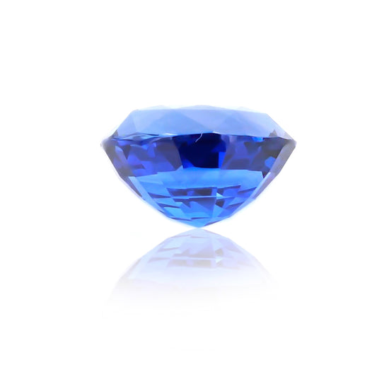 Natural Heated Blue Sapphire Oval Shape 3.45ct With GIA Report