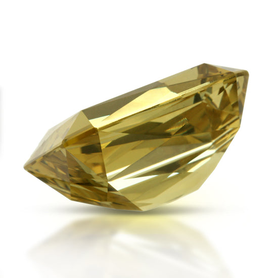 Load image into Gallery viewer, Natural Unheated Chrysoberyl Emerald Cut 30.92 Carats With GIA Report
