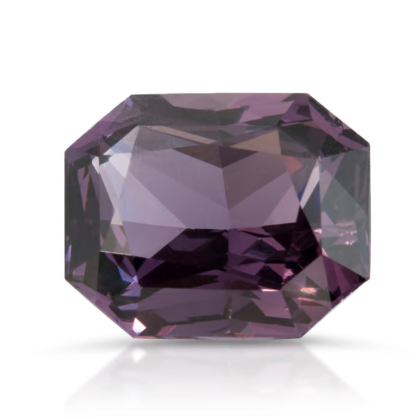 Natural Unheated Purple Spinel Octagonal Shape 8.78 Carats With GIA Report