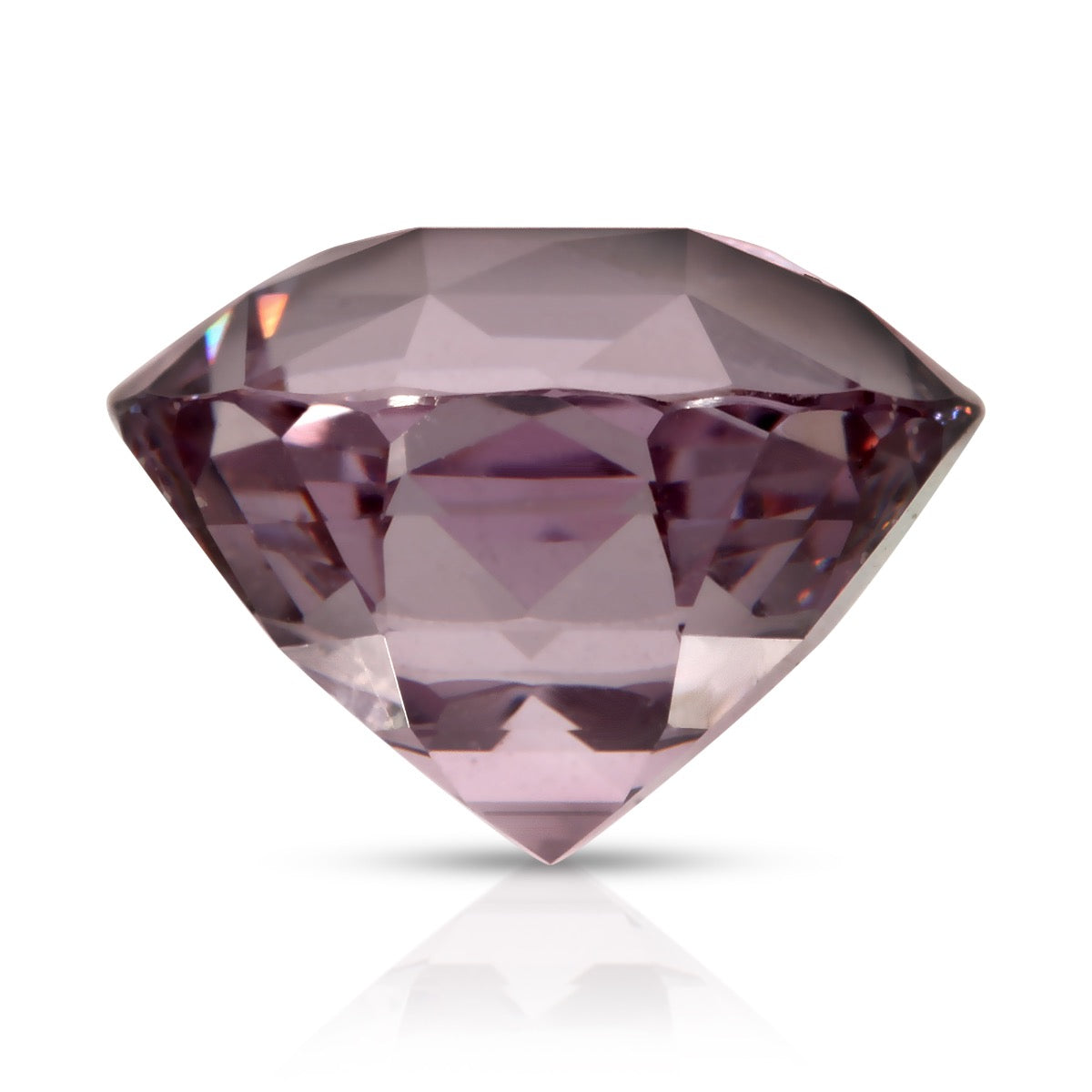 Natural Unheated Lavender Spinel Round Shape 8.19 Carats