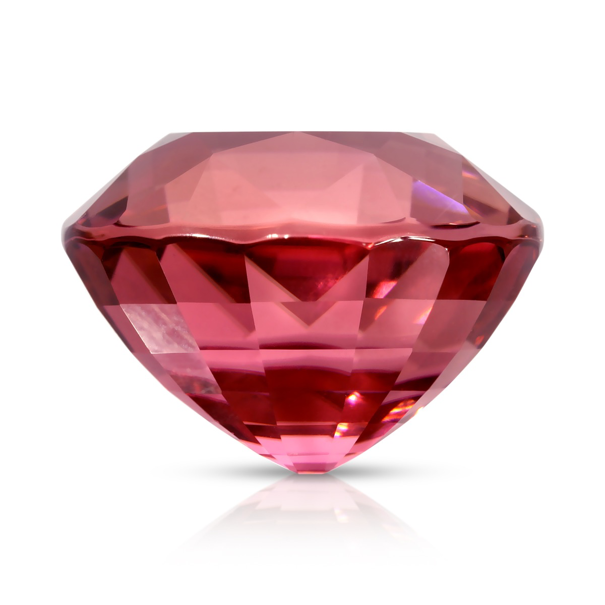 Natural Unheated Pink Tourmaline Cushion Shape 77.99ct With GIA Report