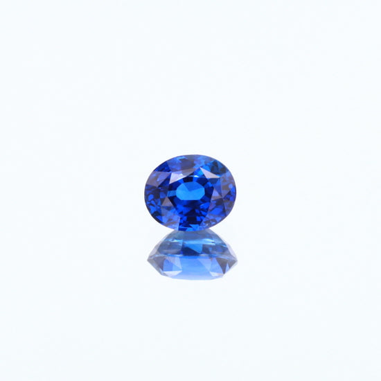 Natural Heated Blue Sapphire Oval Shape 3.45ct With GIA Report