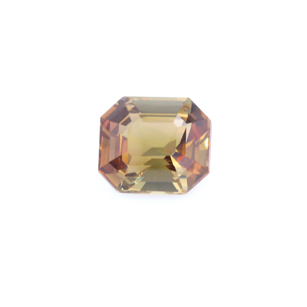 Natural Unheated Andalusite Orange Brown Octagonal Shape 8.19 Carats With GIA Report