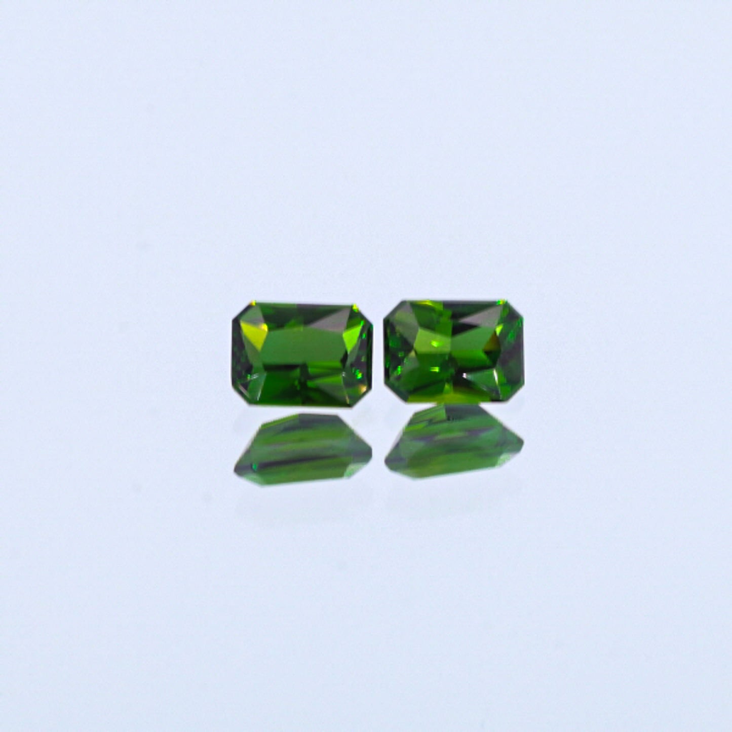 Natural Chrome Tourmaline Pair 2.39 Carats