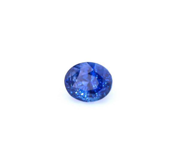 Natural Unheated Blue Sapphire Oval Shape 5.31 Carats With GIA Report