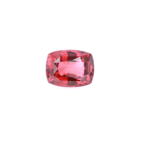 Natural Unheated Orange Spinel Orange Red Color Cushion Shape 8.39ct With GIA Report