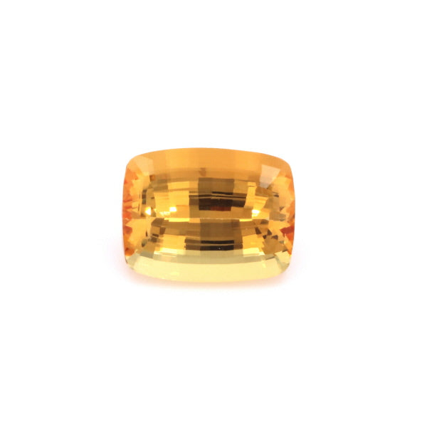 【order】ImperialTopaz  orange yellow Natural Unheated Yellow Orange Imperial Topaz Cushion Shape 42.72