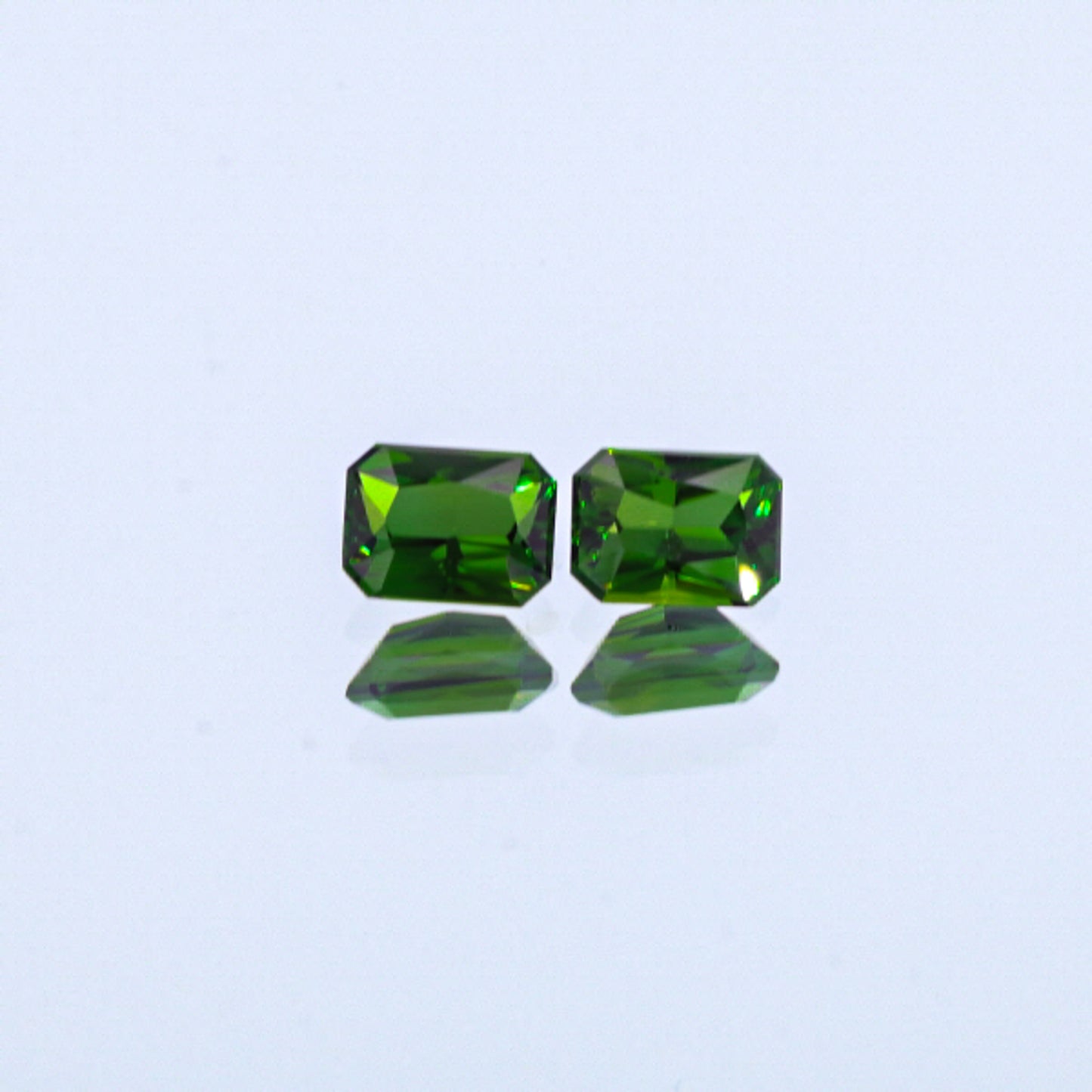 Natural Chrome Tourmaline Pair 2.39 Carats