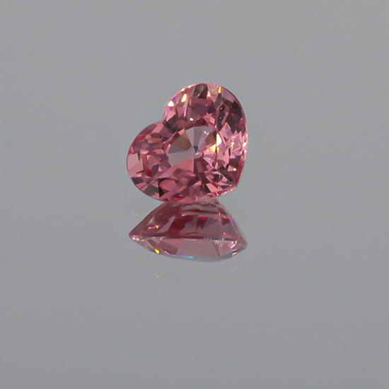 Natural Heart Peach Garnet 5.27 Carats