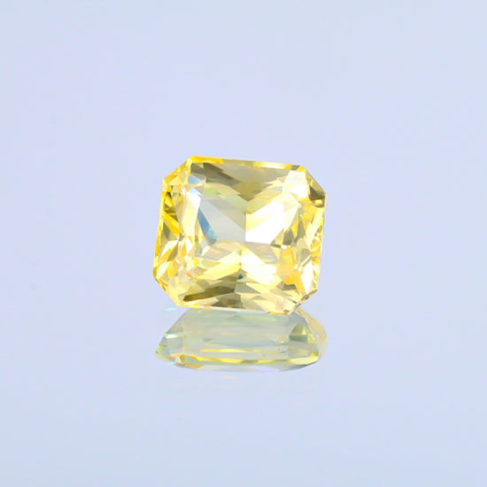 Natural Unheated Yellow Sapphire 11.52 Carats With GIA Report